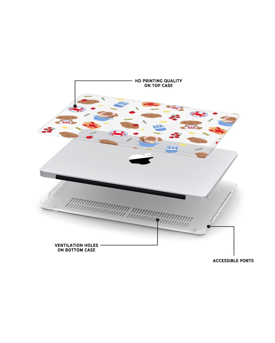 MACBOOK CASE - SEASIDE PAWS