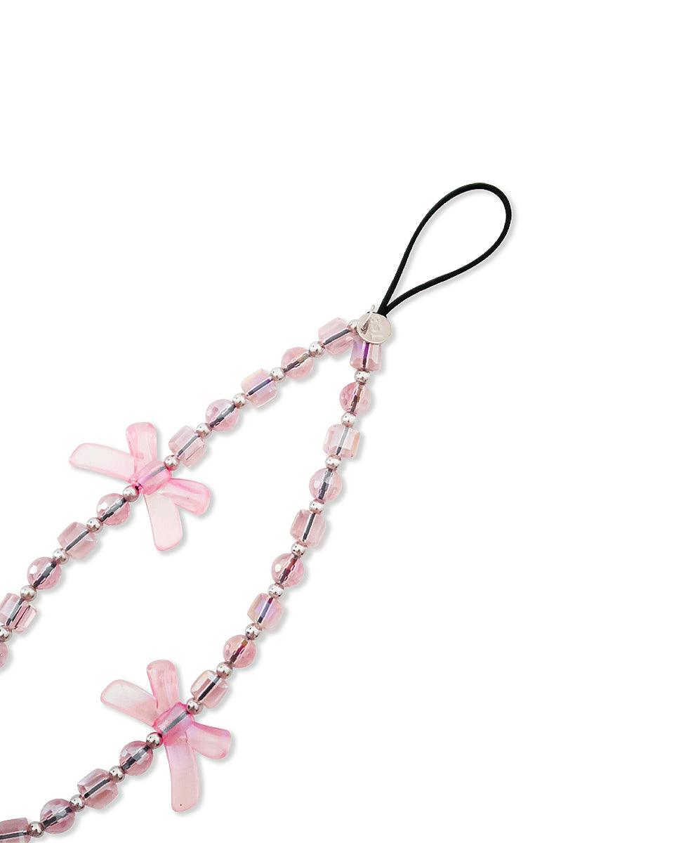 BEADED CHARMS - PINK AMOUR