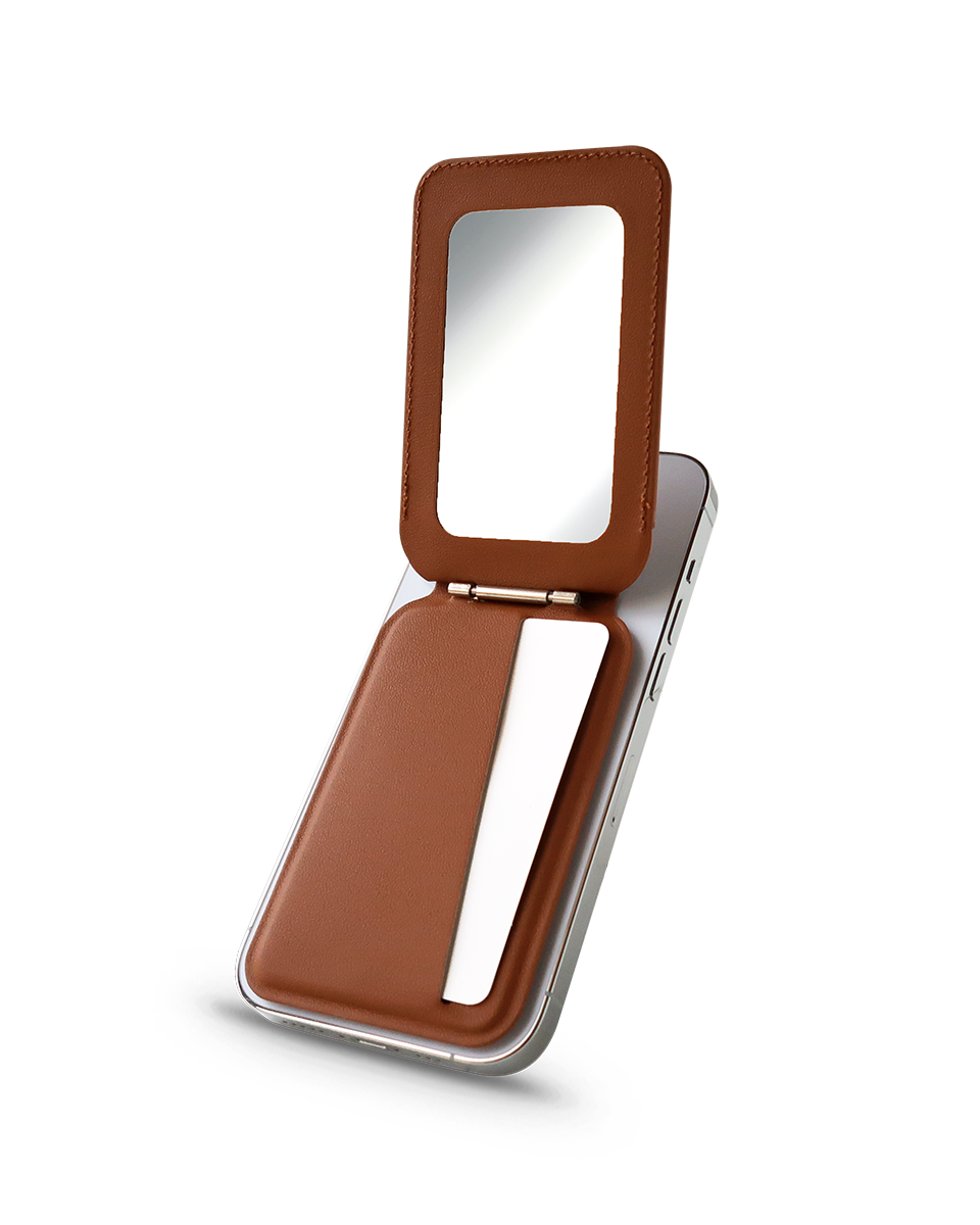 MIRROR WALLETPOD - BROWN