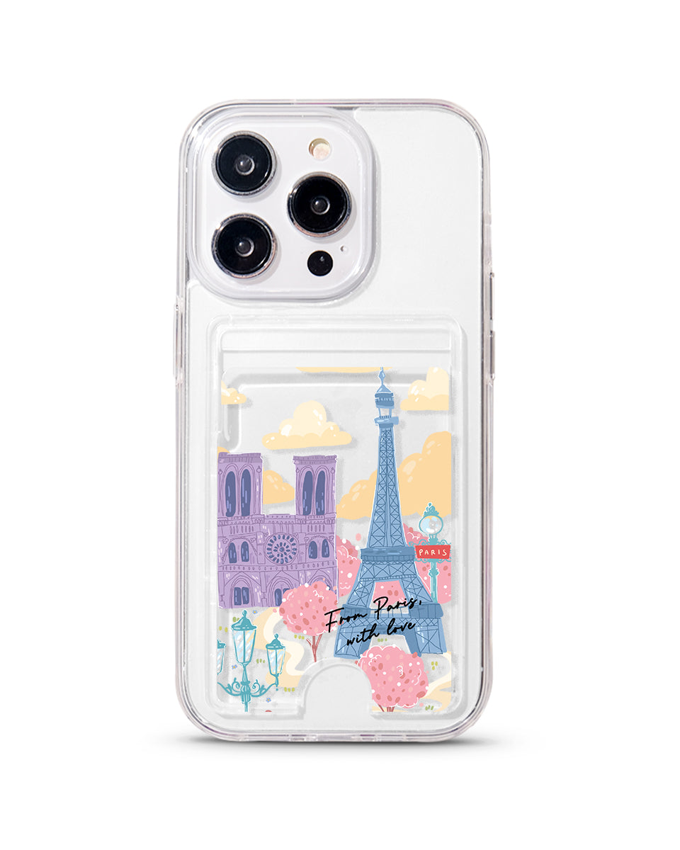 WALLET PHONE CASE - PARIS WITH LOVE