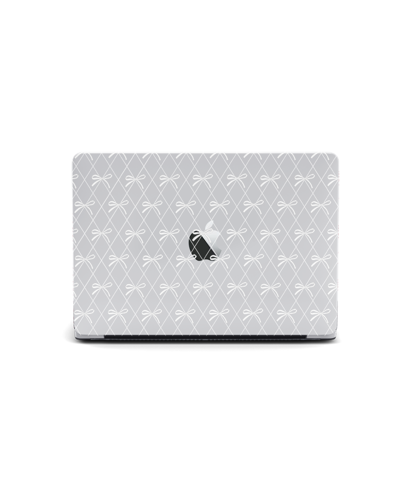 MACBOOK CASE - WHITE COQUETTE