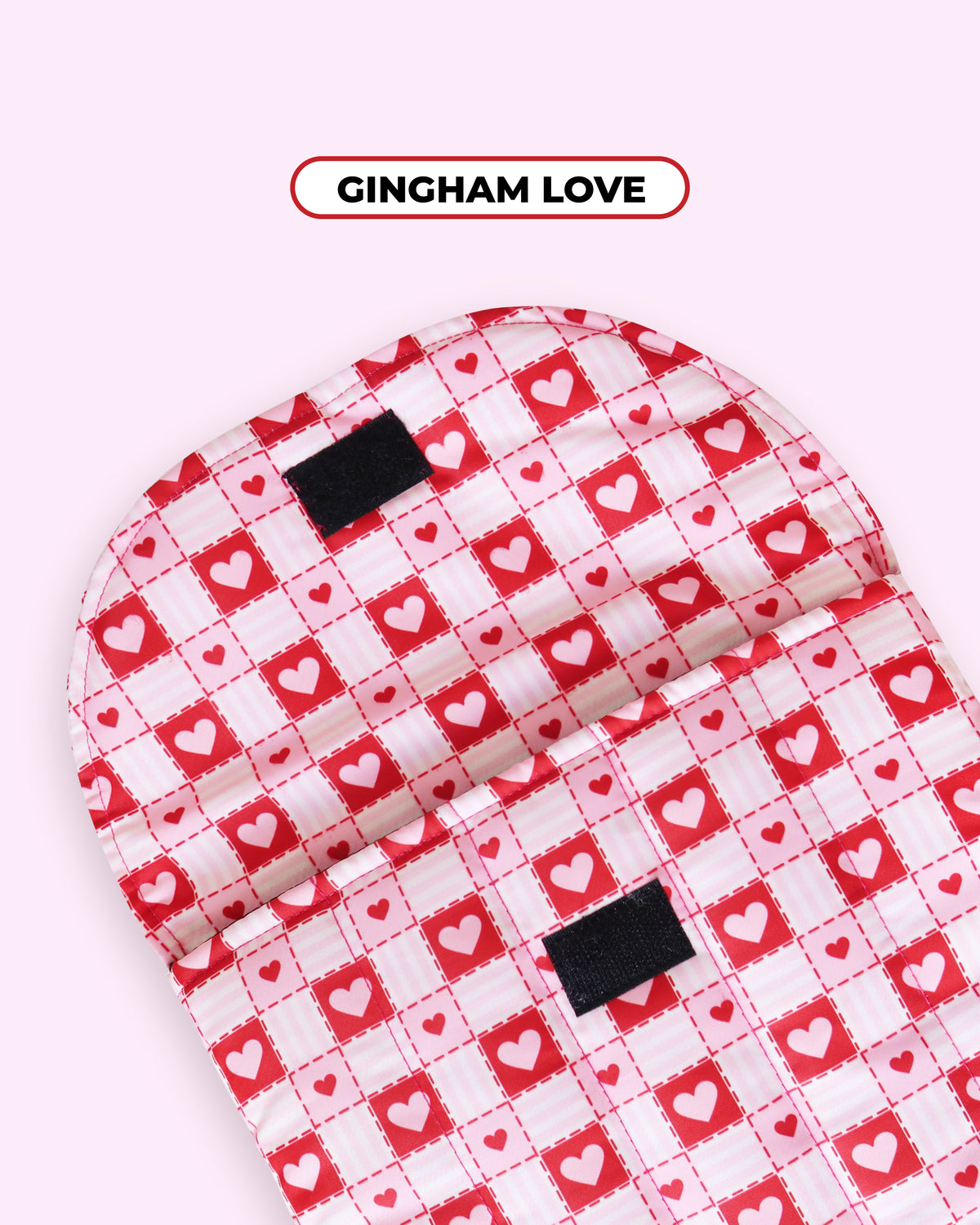 PUFFY LAPTOP SLEEVE - GINGHAM LOVE
