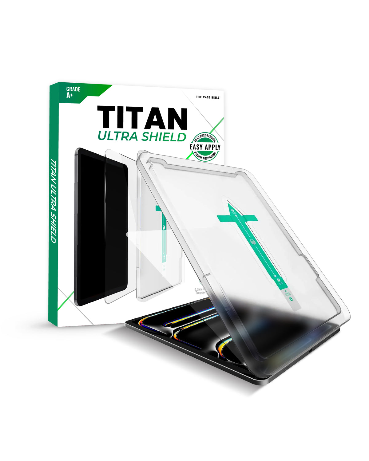 TITAN ULTRA SHIELD TEMPERED GLASS FOR IPAD