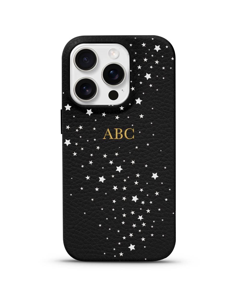 LEATHER MAGSAFE CASE - STAR CLUSTER