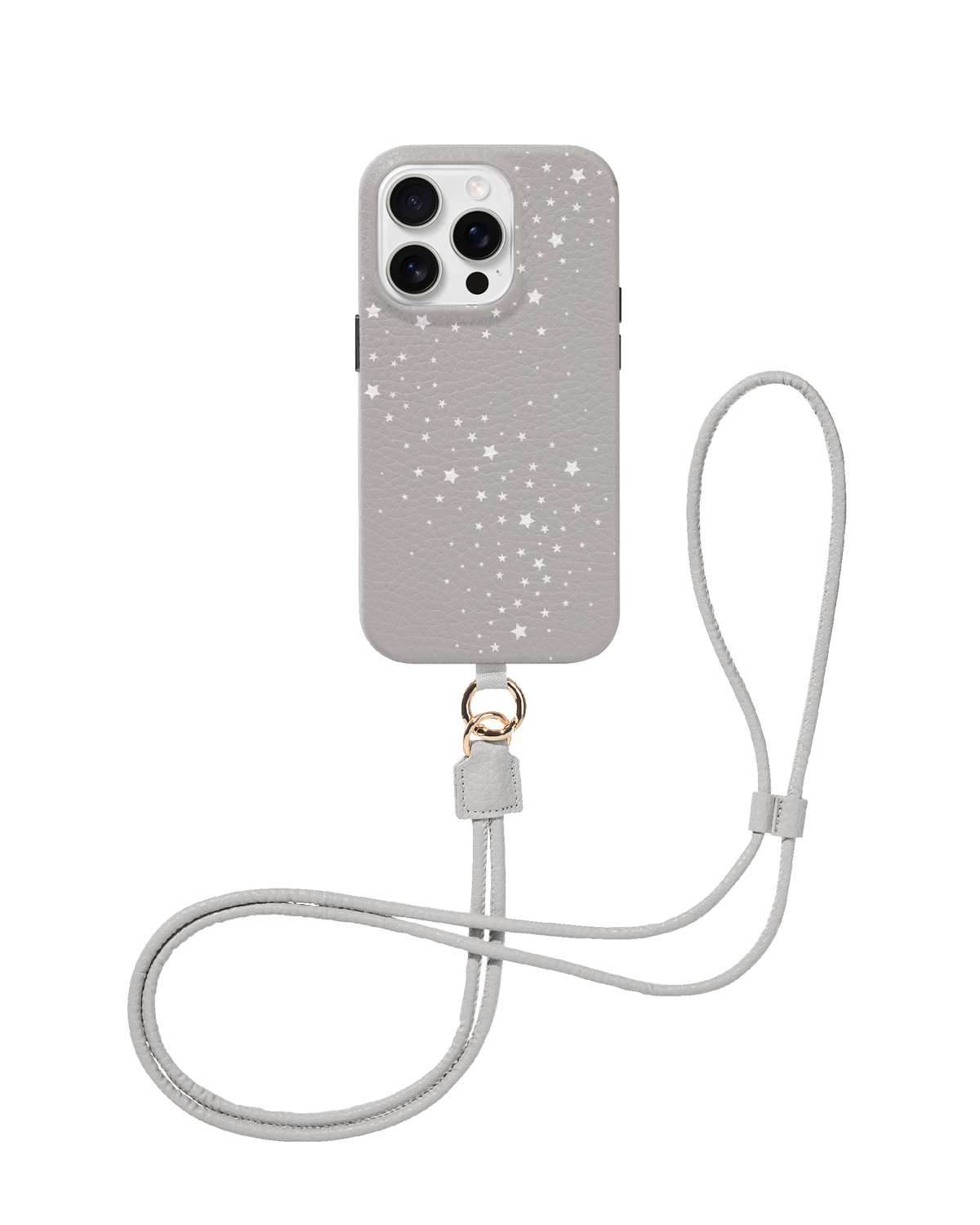 CROSSBODY LEATHER MAGSAFE CASE - STAR CLUSTER