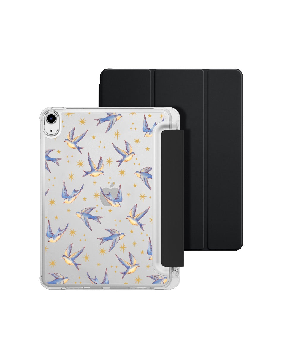 IPAD CASE - STARLIGHT SWALLOWS