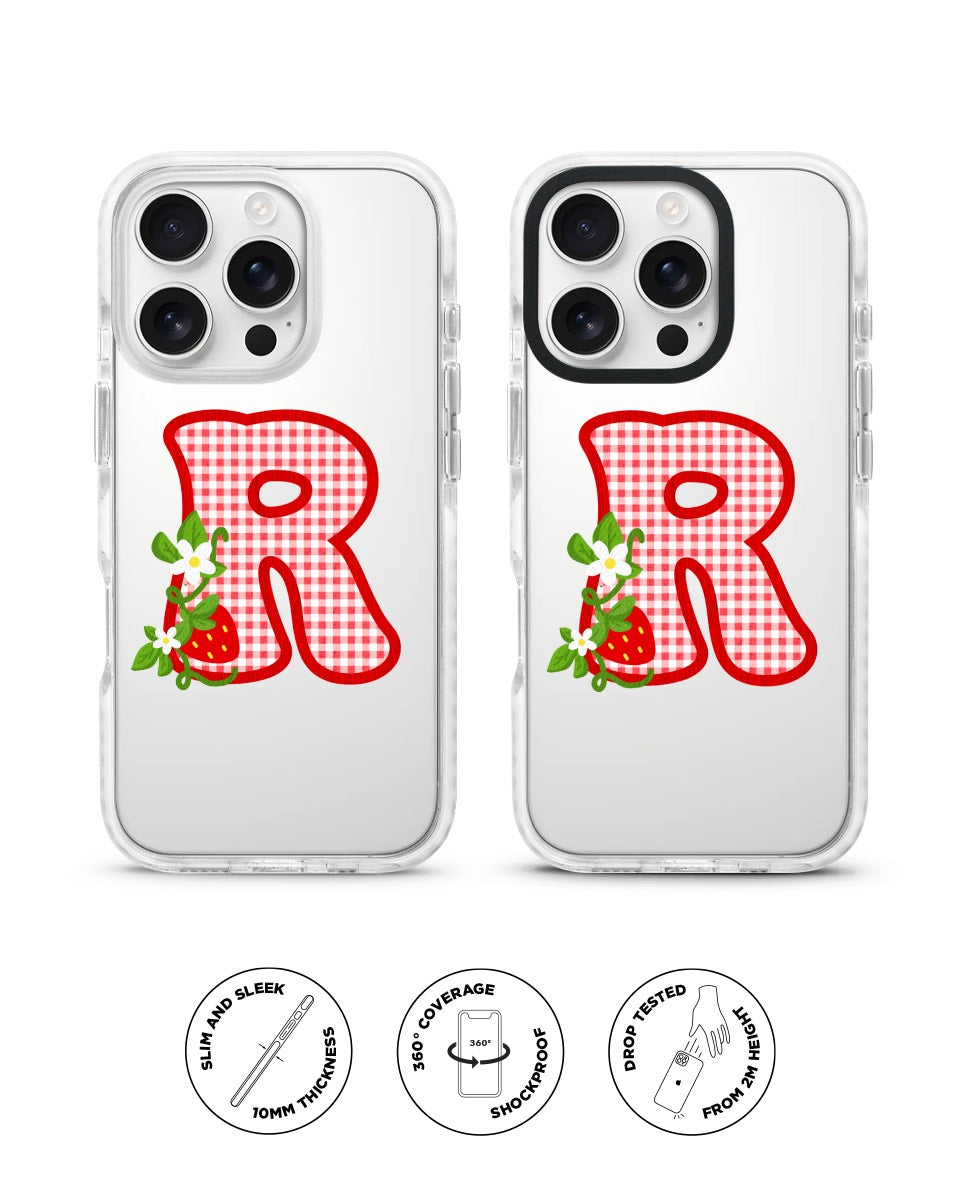 X-TECH BUMPER CASE - STRAWBERRY PICNIC