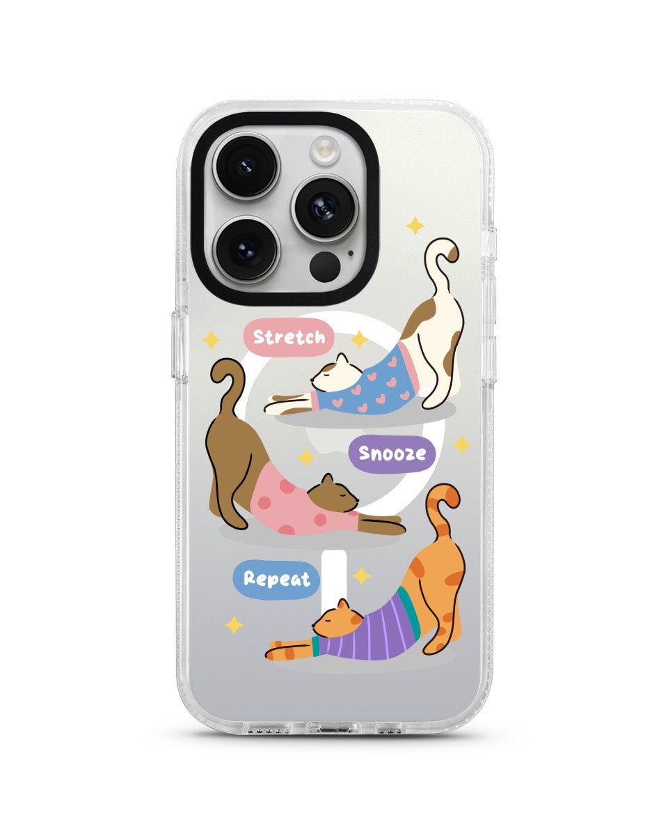 MAGSAFE CLOUD CASE - STRETCH CATS