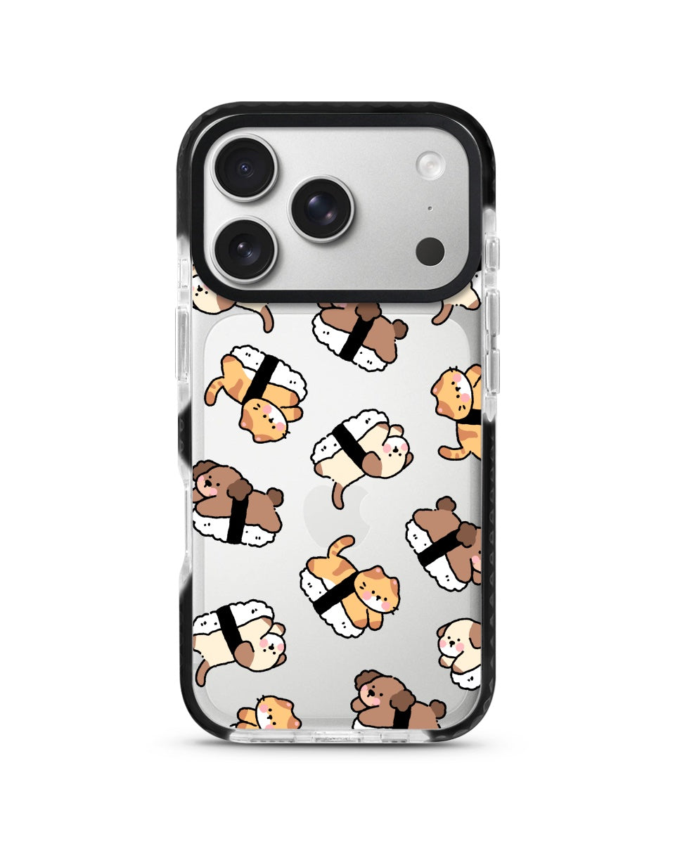 X-TECH BUMPER CASE - SUSHI PAWS