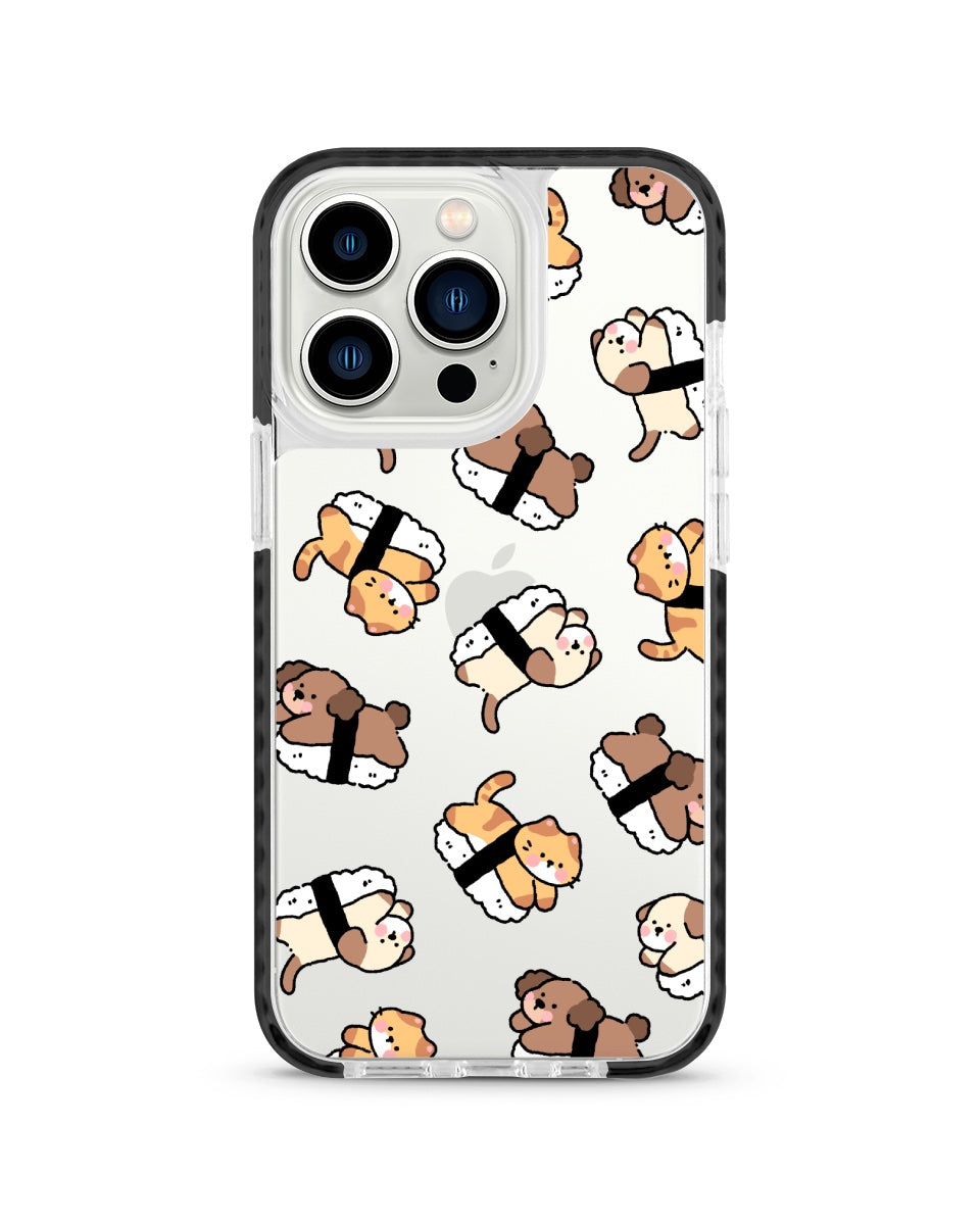 X-TECH BUMPER CASE - SUSHI PAWS