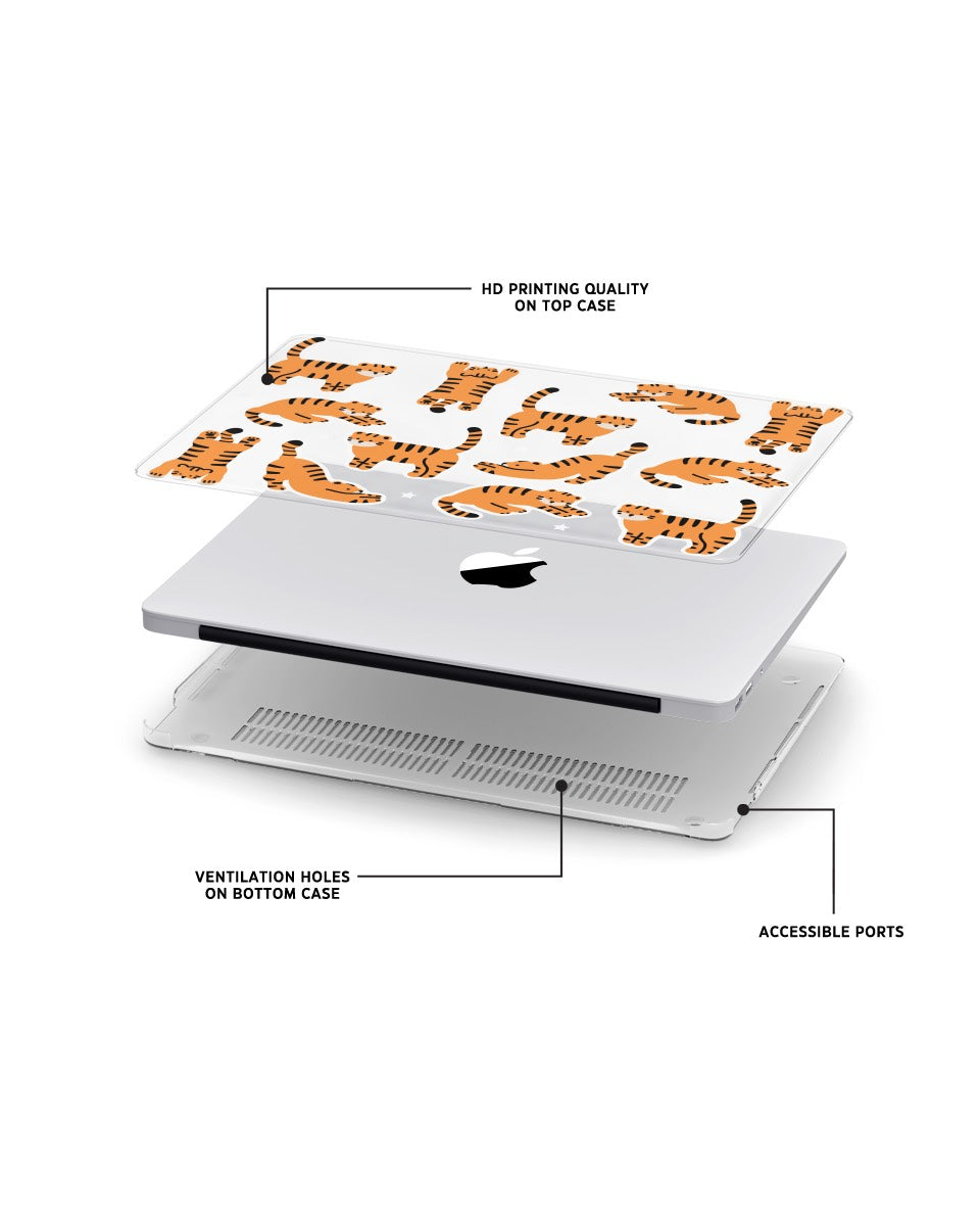 MACBOOK CASE - TIGER TROUPE