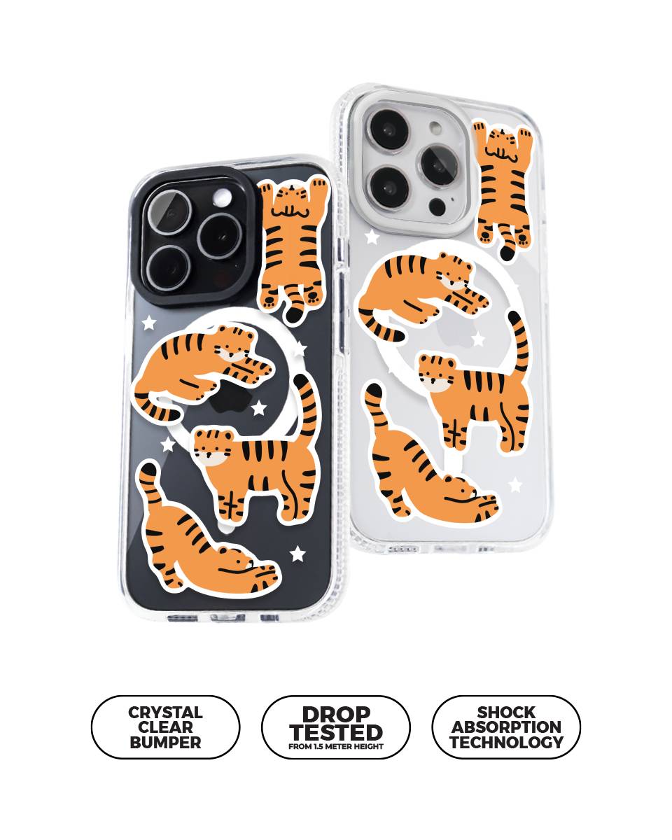 MAGSAFE CLOUD CASE - TIGER TROUPE