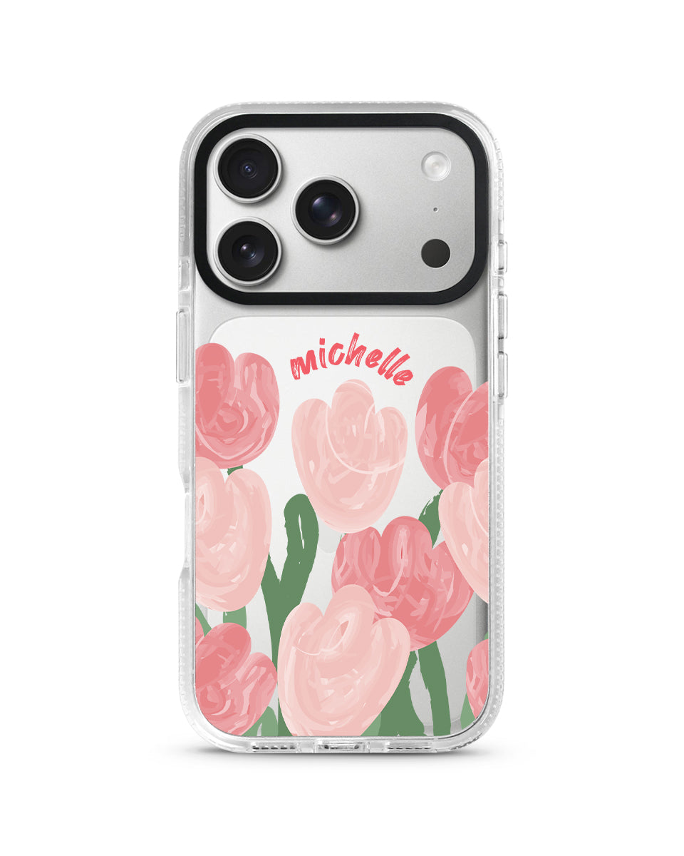 CLOUDTECH CASE - TULIP GOUACHE (PEACH)