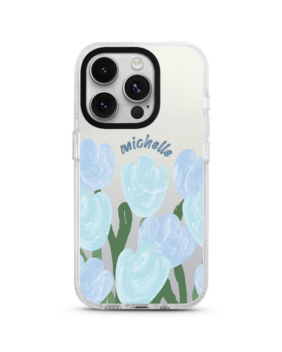CLOUDTECH CASE - TULIP GOUACHE (BLUE)