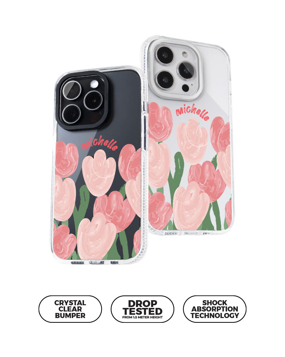 CLOUDTECH CASE - TULIP GOUACHE (PEACH)