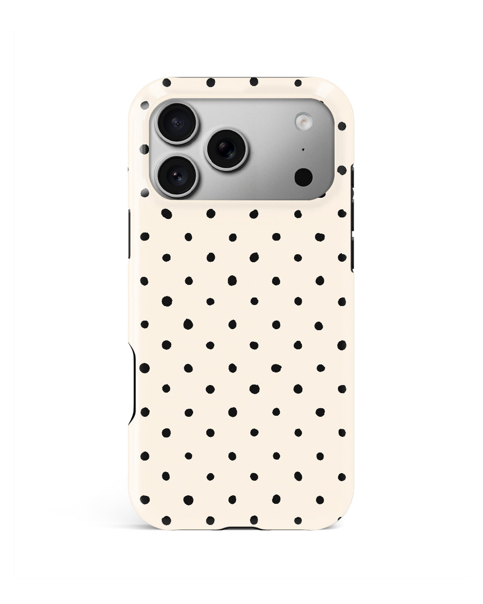 DOUBLE ARMOR CASE - VANILLA DOTS