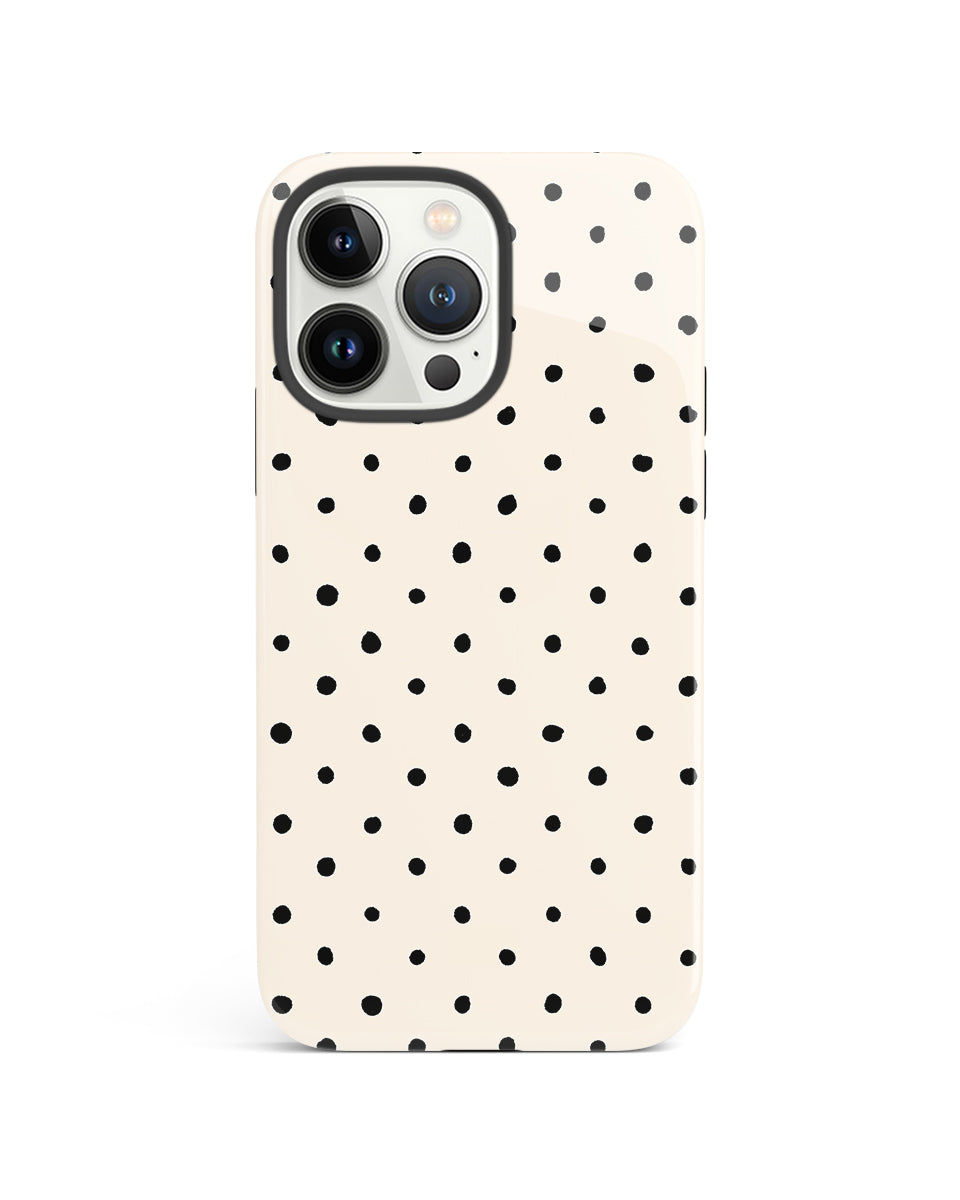 DOUBLE ARMOR CASE - VANILLA DOTS