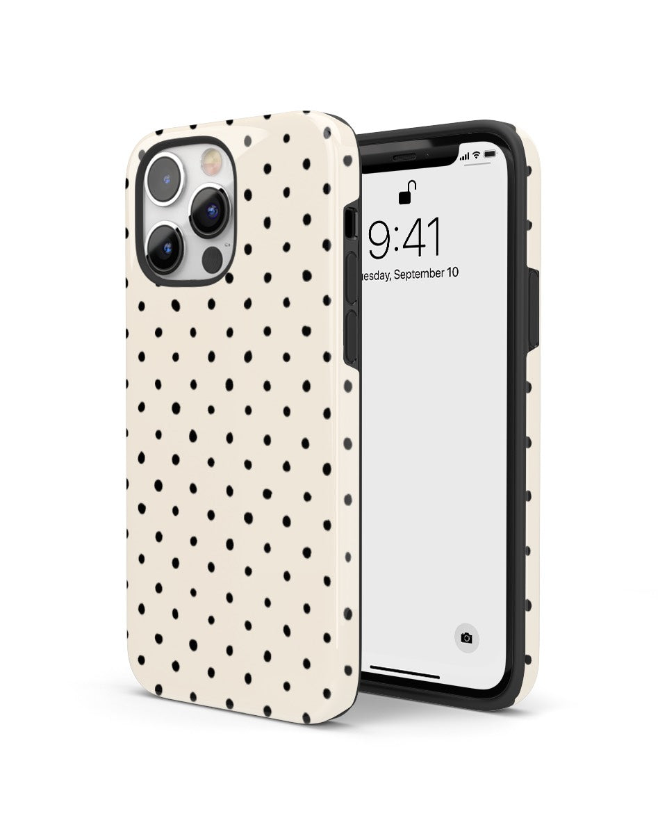 DOUBLE ARMOR CASE - VANILLA DOTS