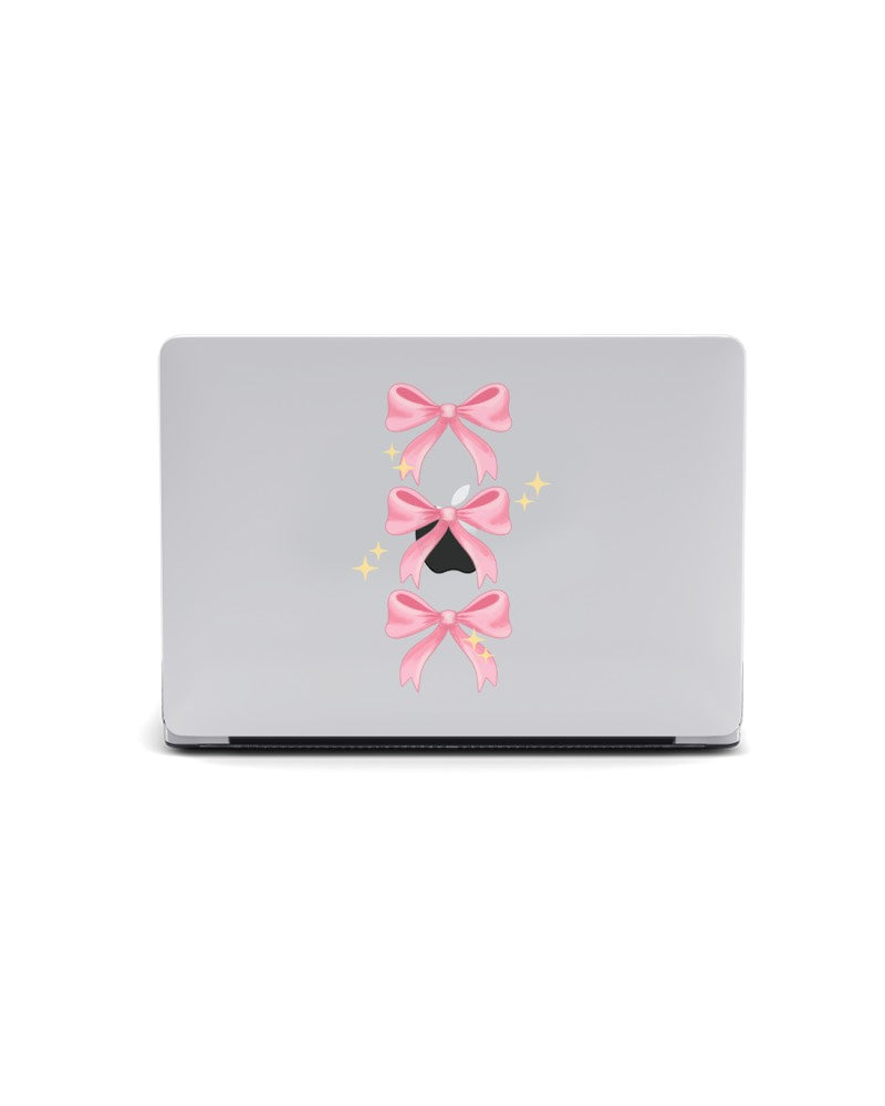 MACBOOK CASE - VELVET BOWS