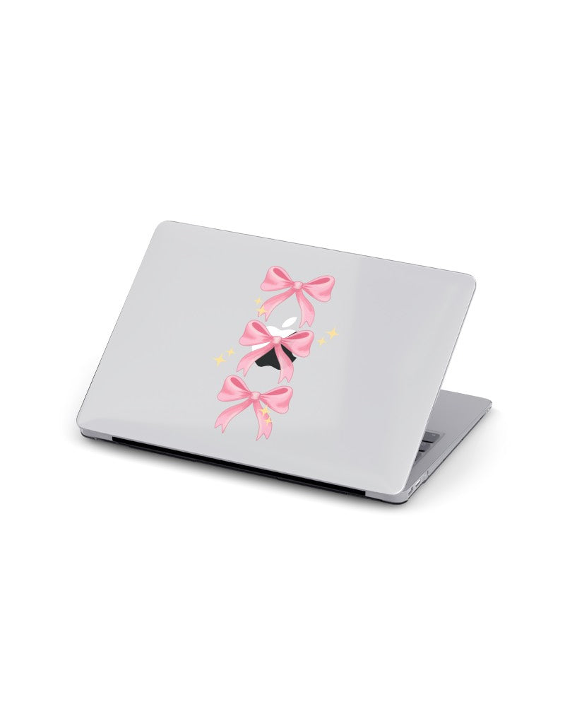 MACBOOK CASE - VELVET BOWS