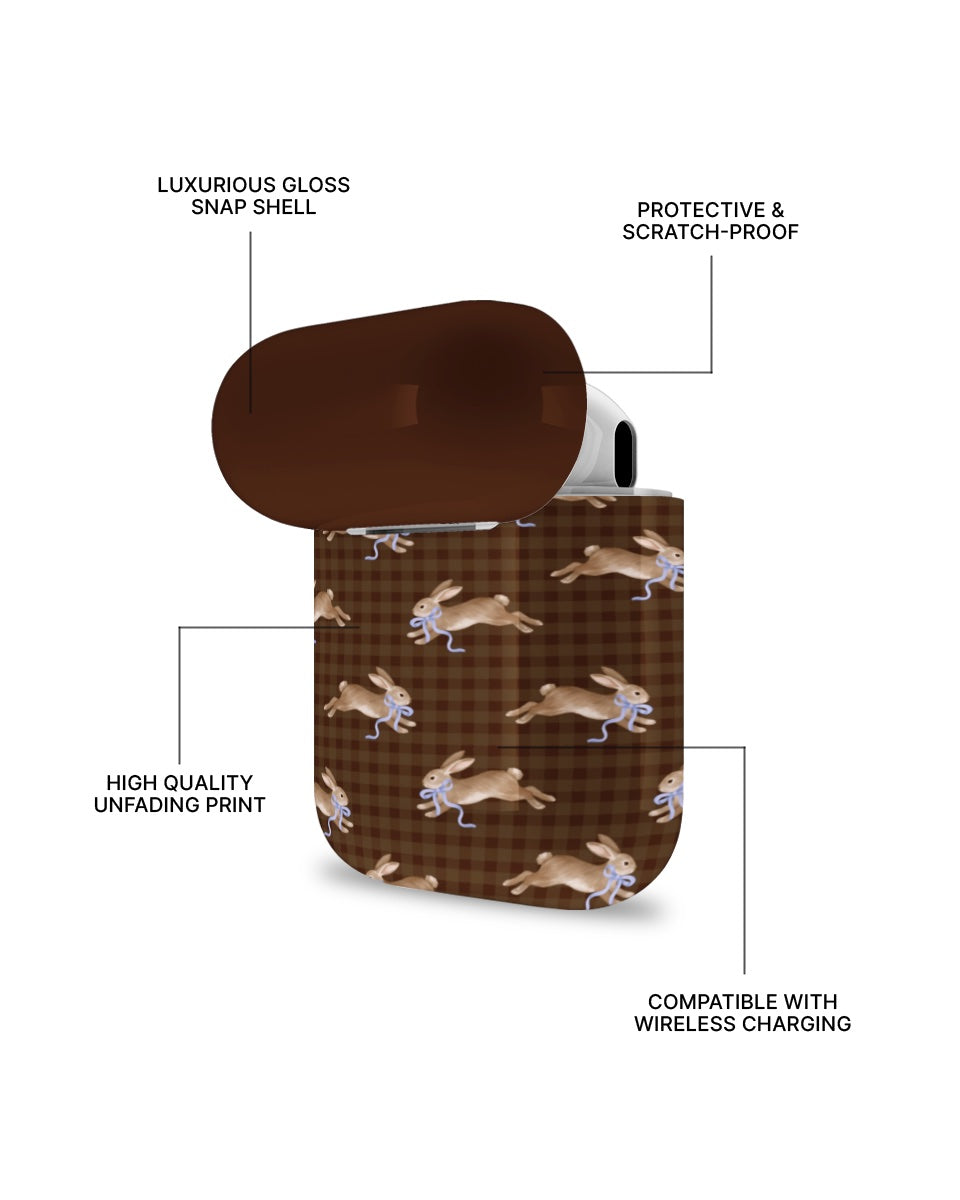 ARMOR AIRPODS CASE - WOODLAND HARES