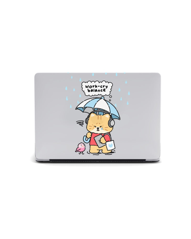 MACBOOK CASE - WORK CRY