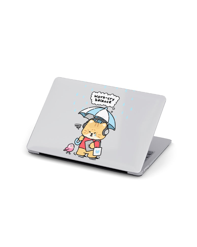 MACBOOK CASE - WORK CRY