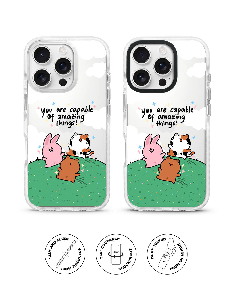 X-TECH BUMPER CASE - YOU ARE CAPABLE
