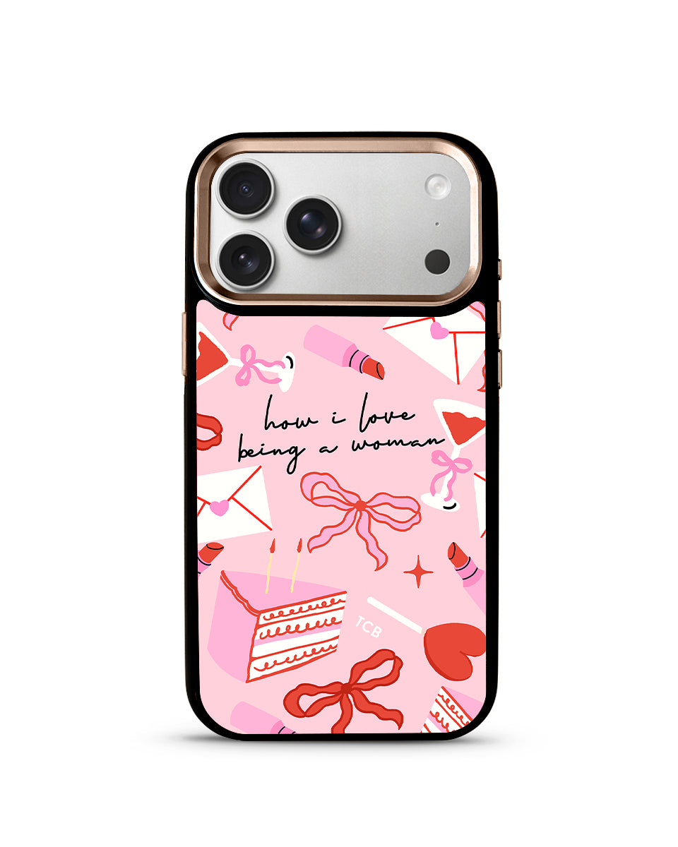 MAGSHIELD ARMOR CASE - BEING A WOMAN (PINK)