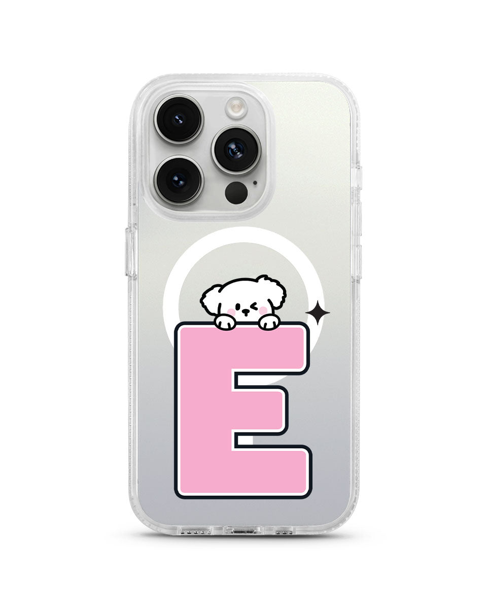 MAGSAFE CLOUD CASE - MINI PUPPY IN PINK