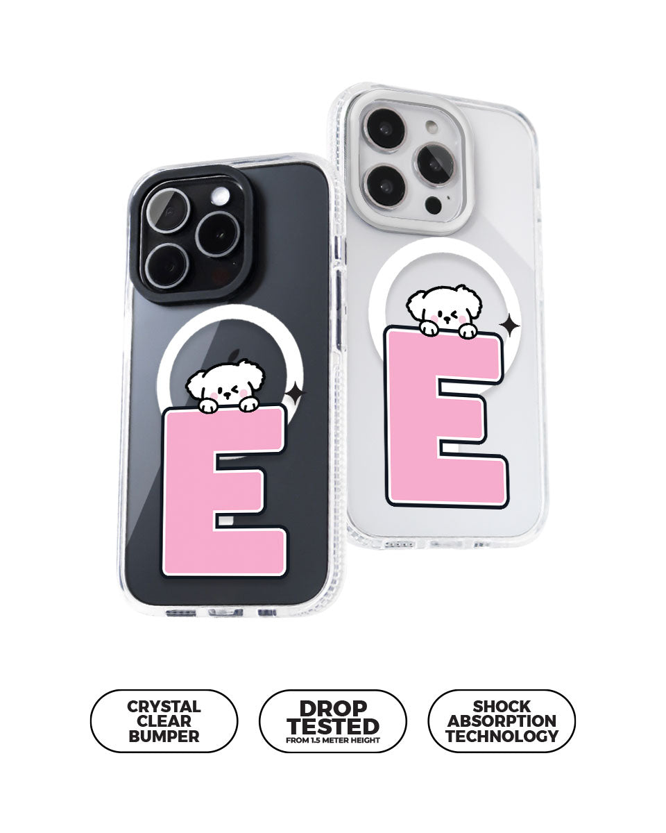 MAGSAFE CLOUD CASE - MINI PUPPY IN PINK