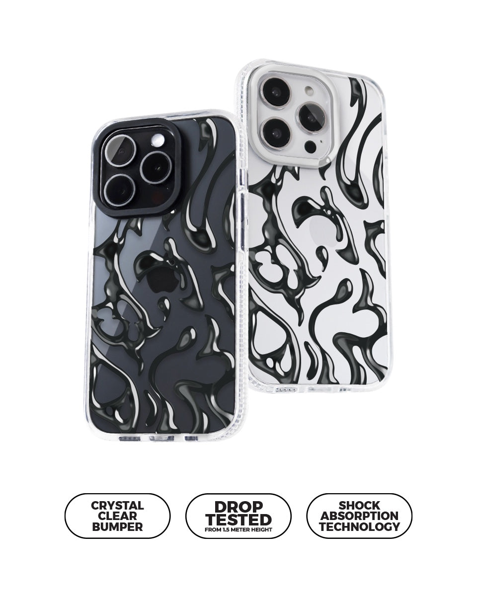 CLOUDTECH CASE - MELTED CHROME
