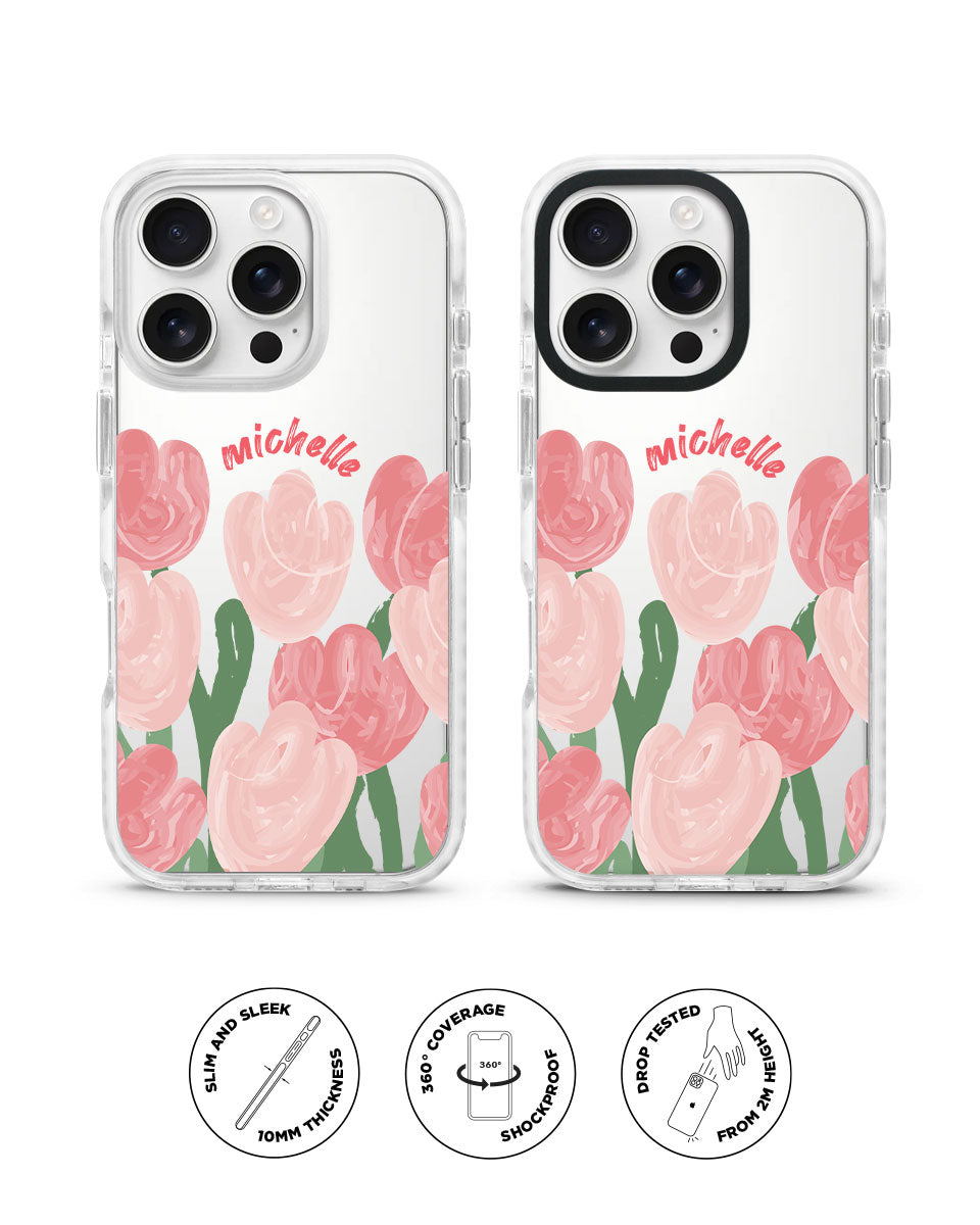 X-TECH BUMPER CASE - TULIP GOUACHE (PEACH)