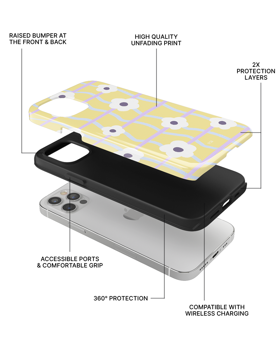 DOUBLE ARMOR CASE - YELLOW DAISEE