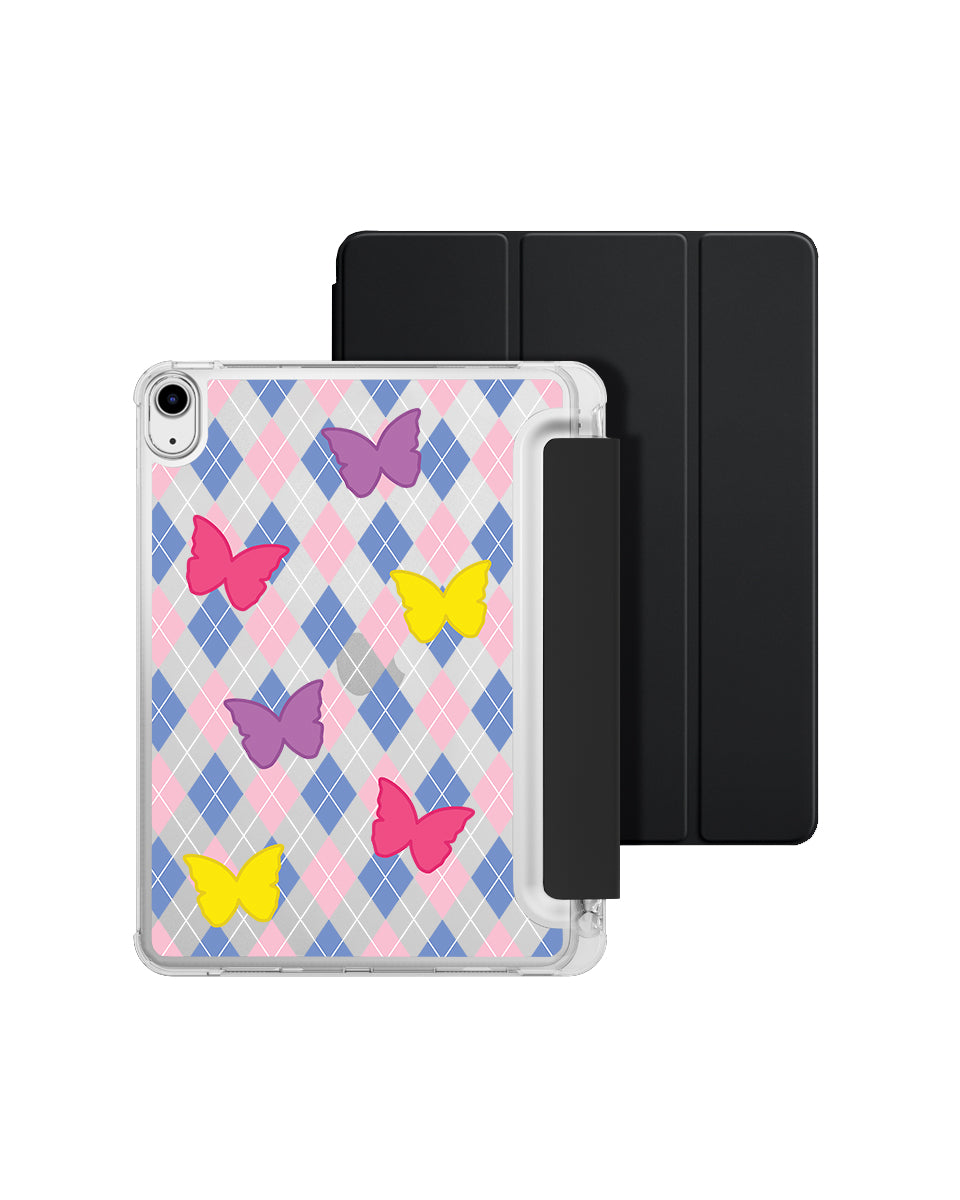 IPAD CASE - BUTTERFLY ARGYLE