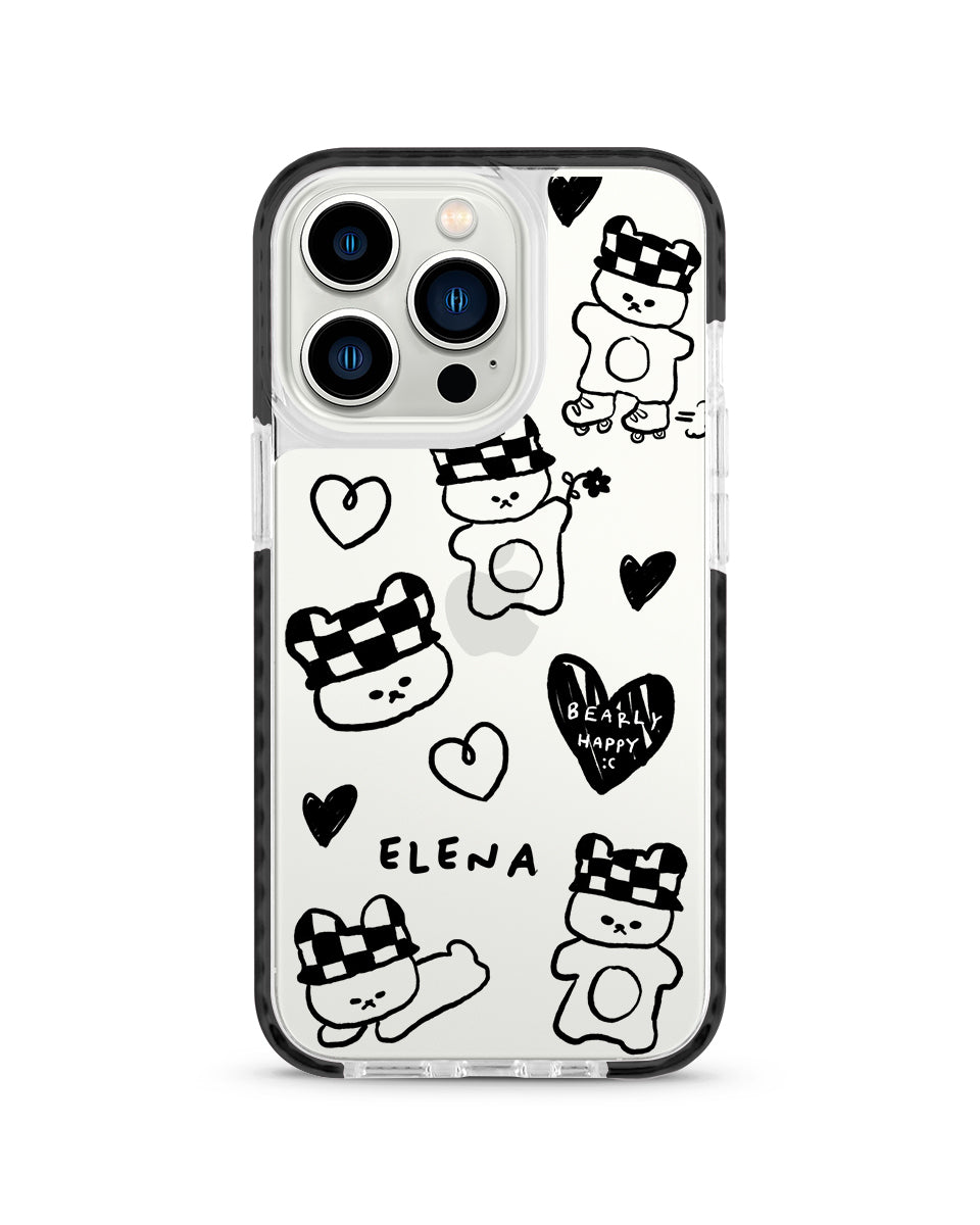 X-TECH BUMPER CASE - BEARLY HAPPY
