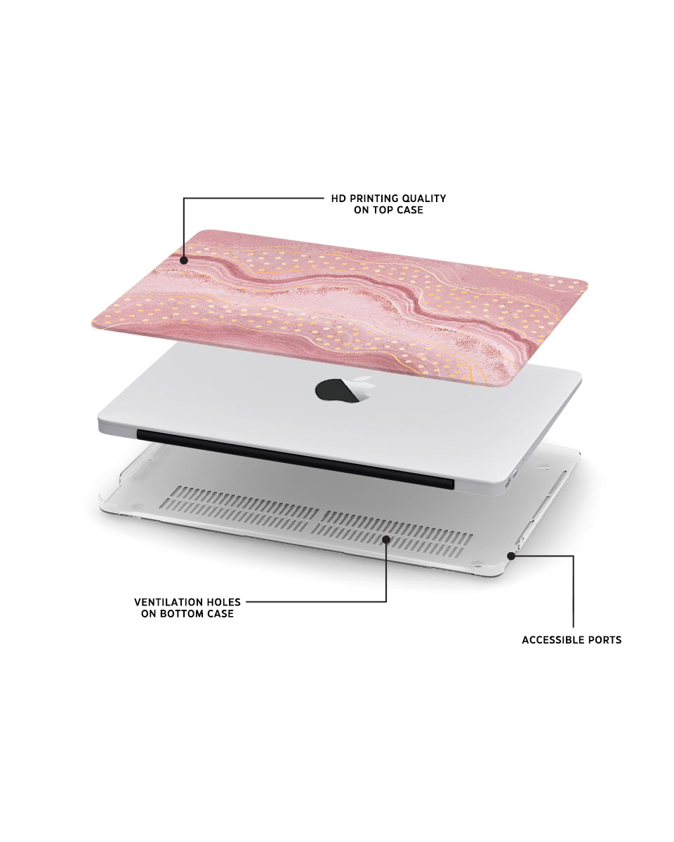 MACBOOK CASE - BLUSHING GEM