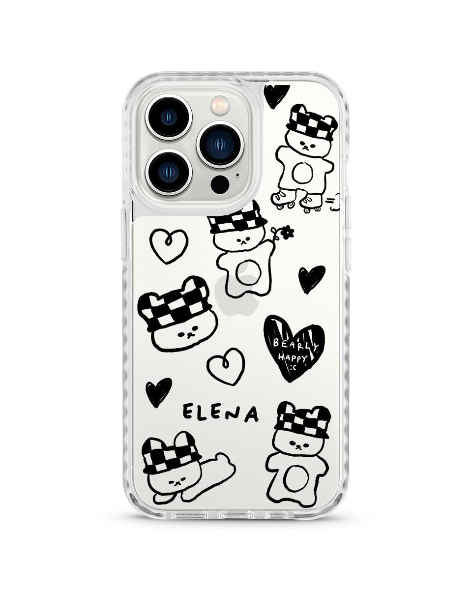 X-TECH BUMPER CASE - BEARLY HAPPY