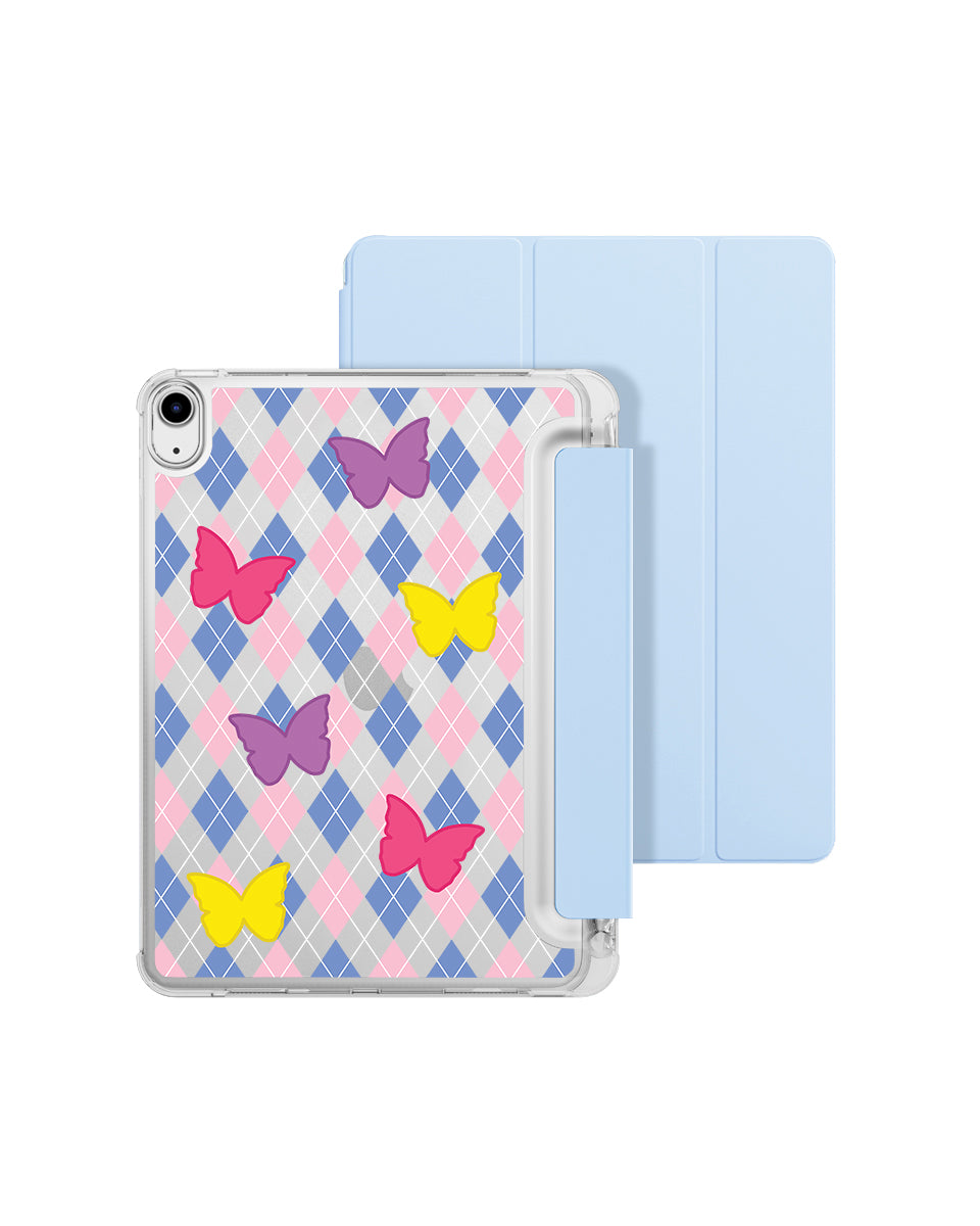 IPAD CASE - BUTTERFLY ARGYLE