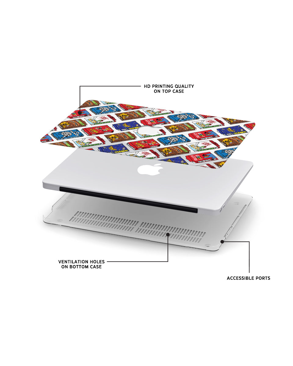 MACBOOK CASE - CEREAL BOX PATTERN