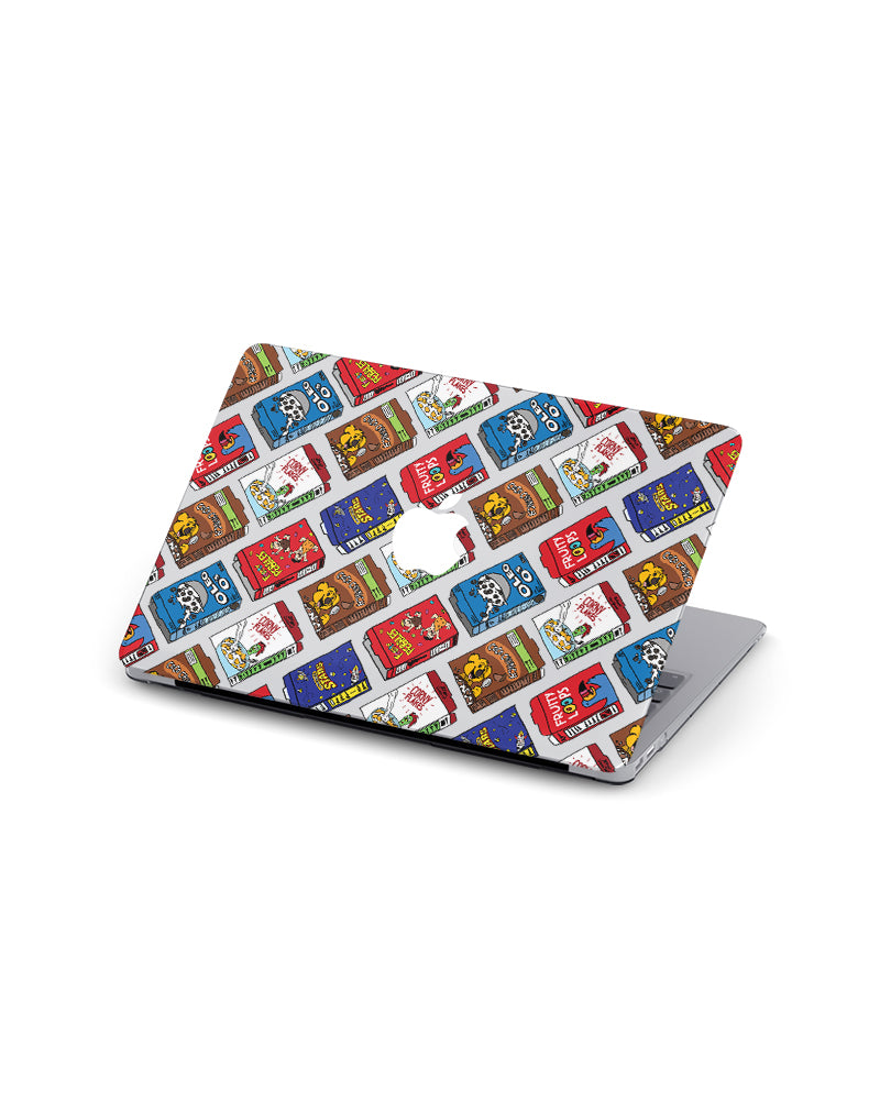 MACBOOK CASE - CEREAL BOX PATTERN