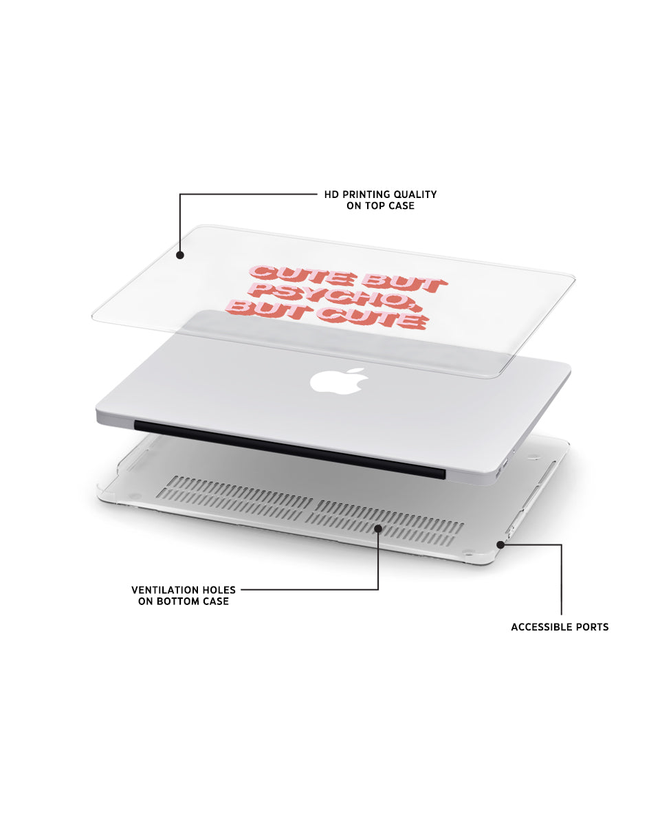 MACBOOK CASE - CUTE BUT PSYCHO