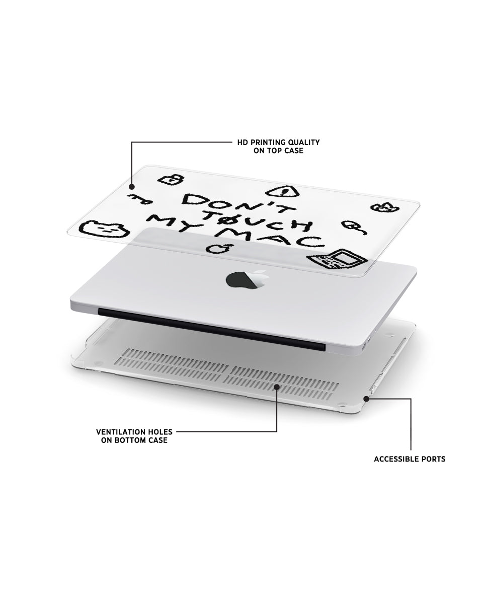 MACBOOK CASE - DON'T SCRIBBLE