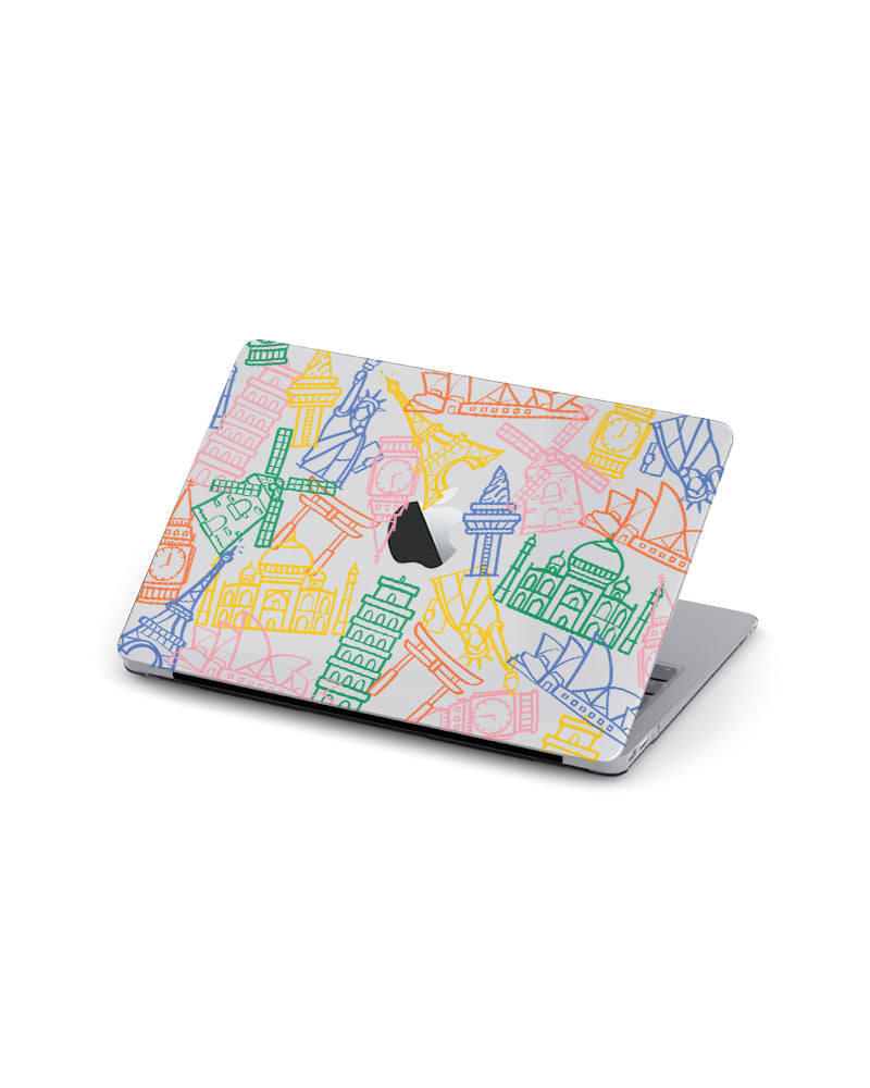 MACBOOK CASE - FLASHY CITIES