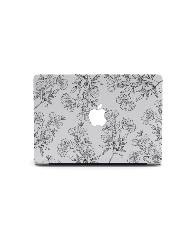 MACBOOK CASE - FLOWER OUTLINE
