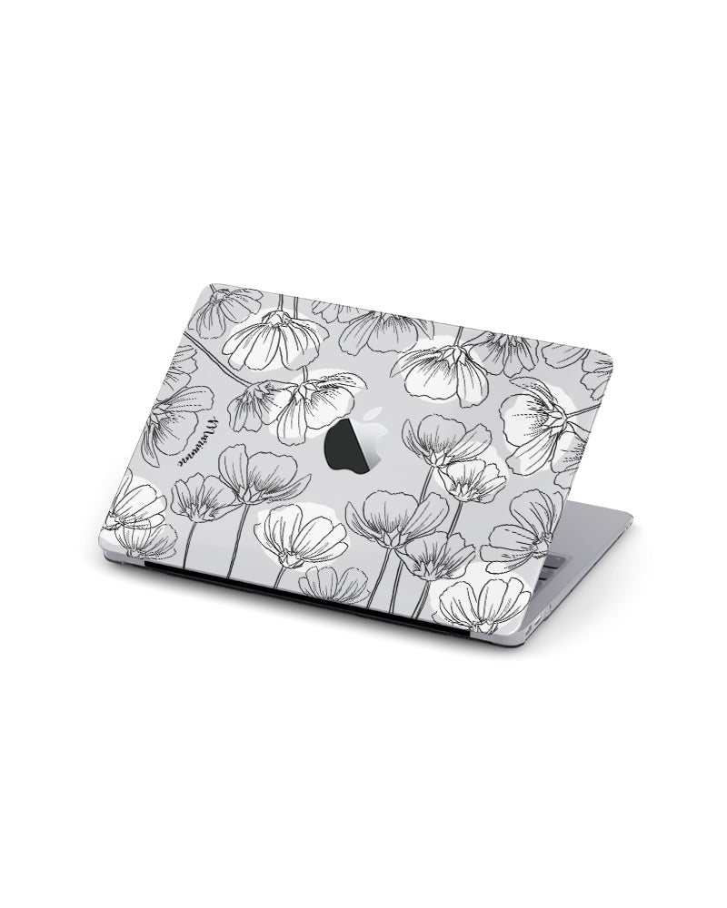 MACBOOK CASE - FLOWER BED
