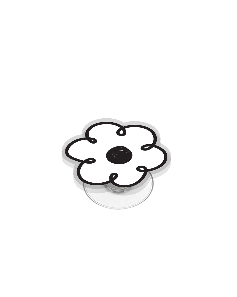 POPSTAND - FLOWER DOODLE (WHITE)