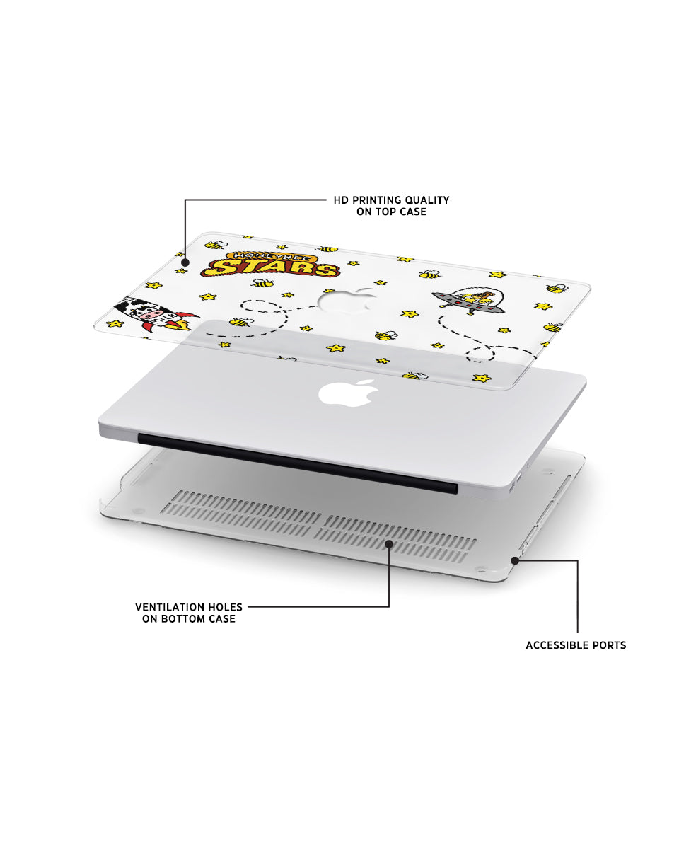 MACBOOK CASE - HONEYBEE STARS