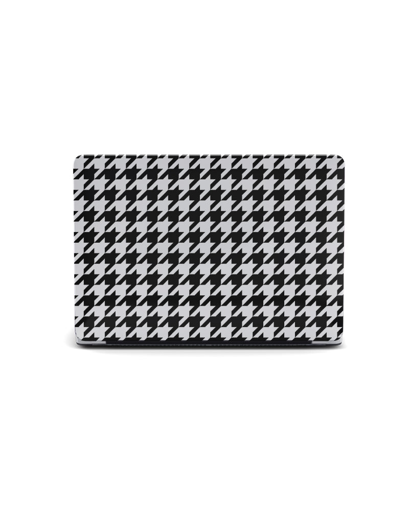MACBOOK CASE - HOUNDSTOOTH BLACK
