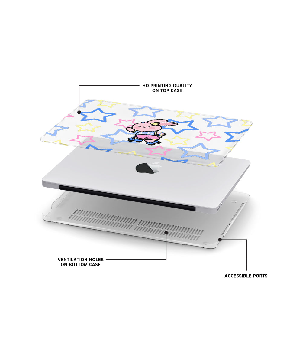 MACBOOK CASE - SKATER BUNNY